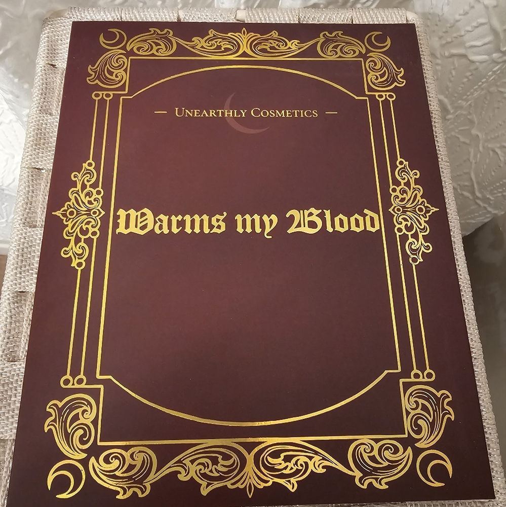 NEW UNEARTHLY COSMETICS ~ Warms My Blood ~ Halloween 2022 Second Release Edition